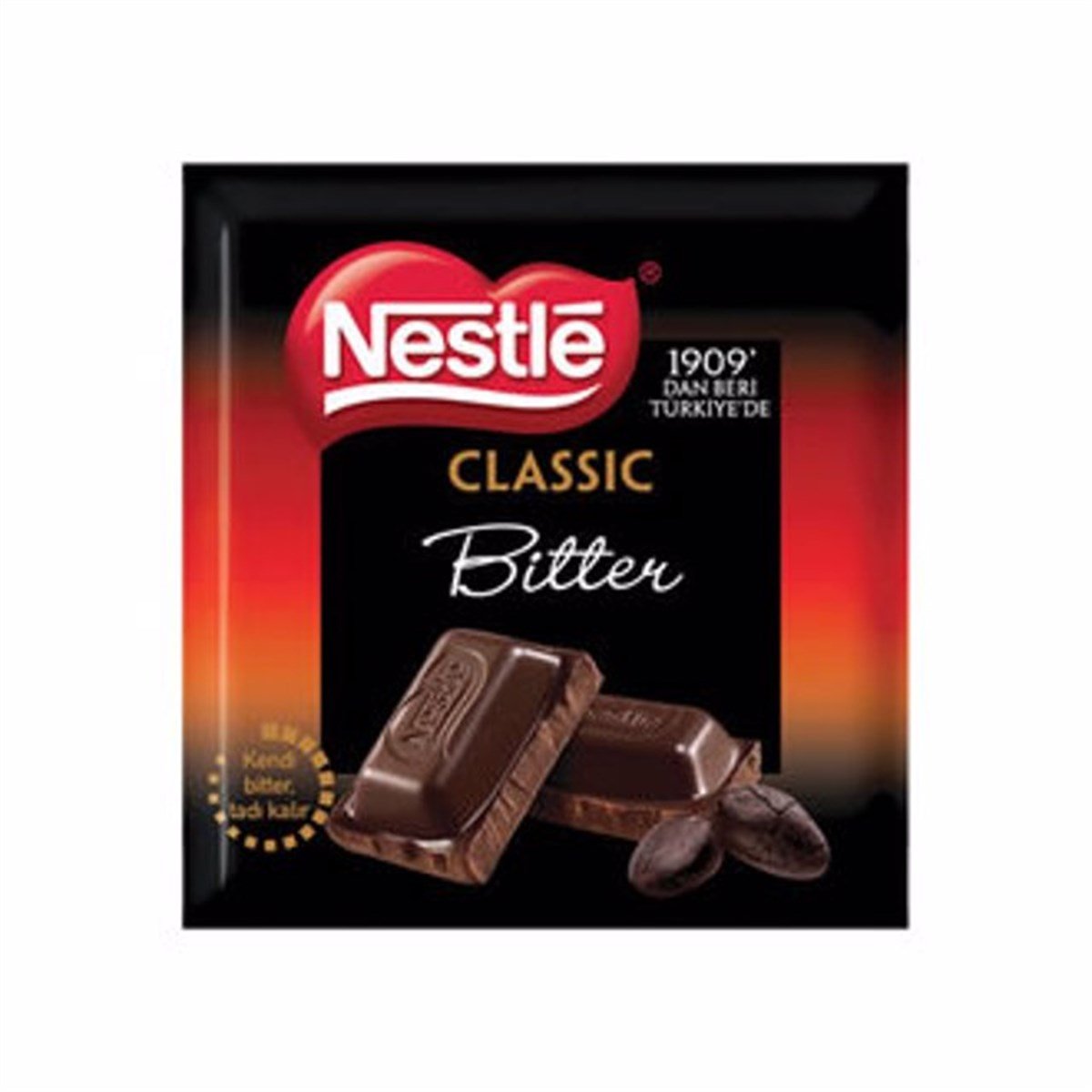 NESTLE KLASIK BITTER KARE 60 GR 1*6