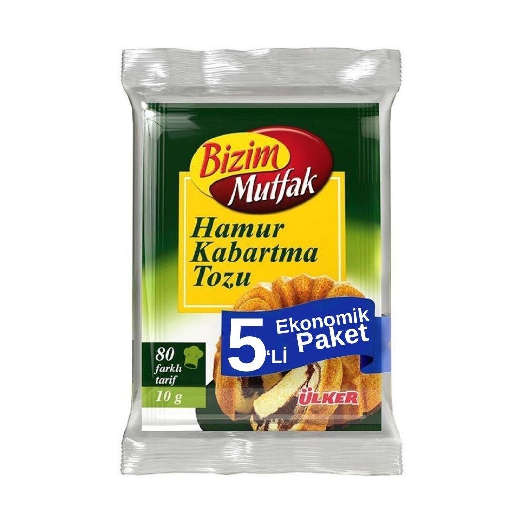 Ülker Bizim Mutfak Hamur Kabartma Tozu 5li Paket