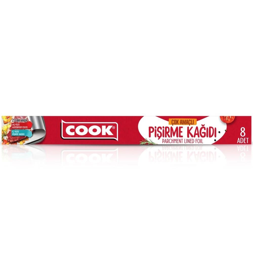 Cook Çok Amaçlı Pişirme Kağıdı 8 Adet