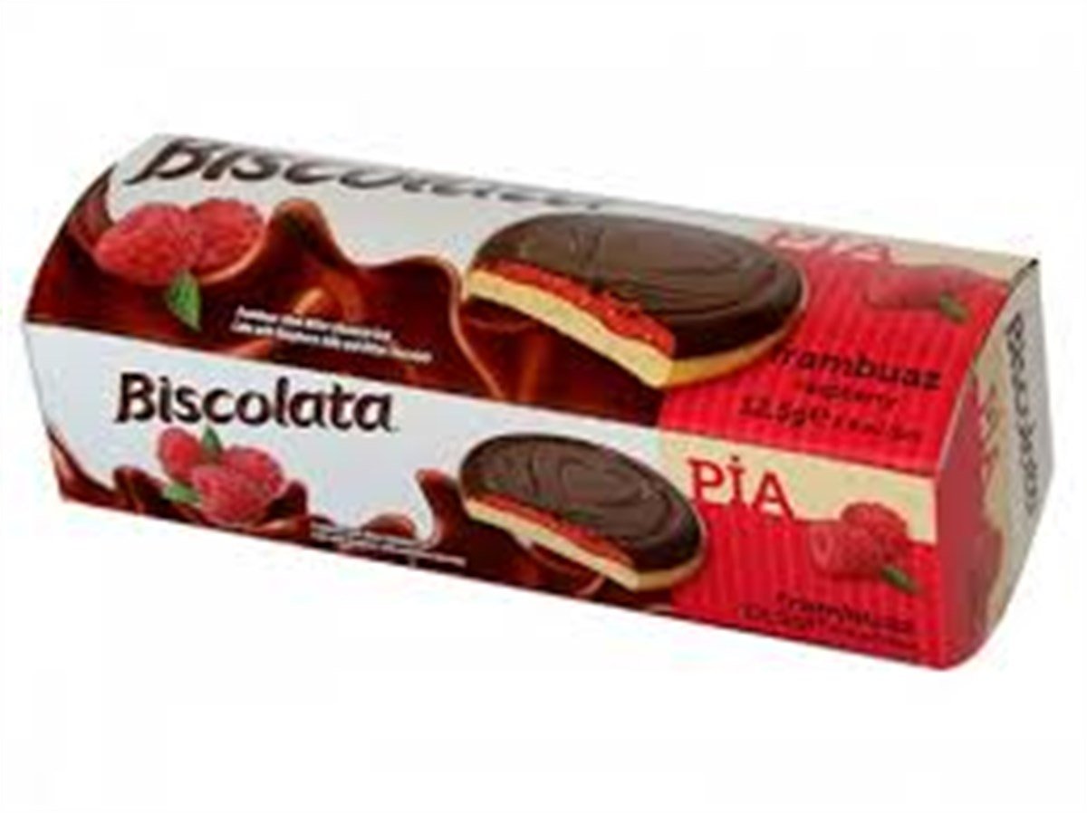 SÖLEN BISCOLATA PIA FRAMBUAZ 100 GR 1*24