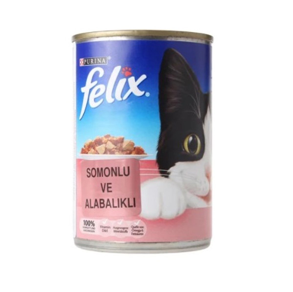 FELIX SOMONLU KONSERVE KEDI MAMASI 400 GR*24