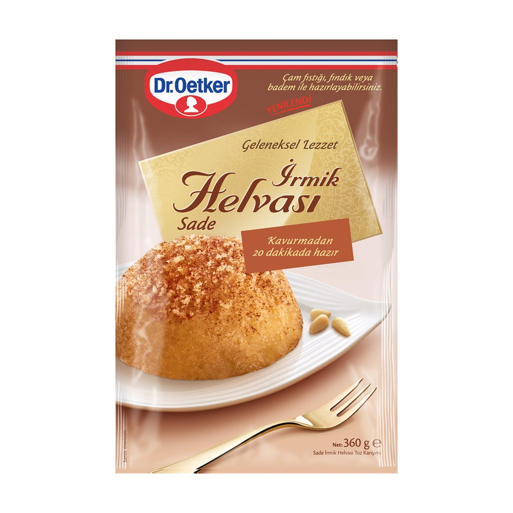 DR OETKER IRMIK HELVASI SADE 360 GR