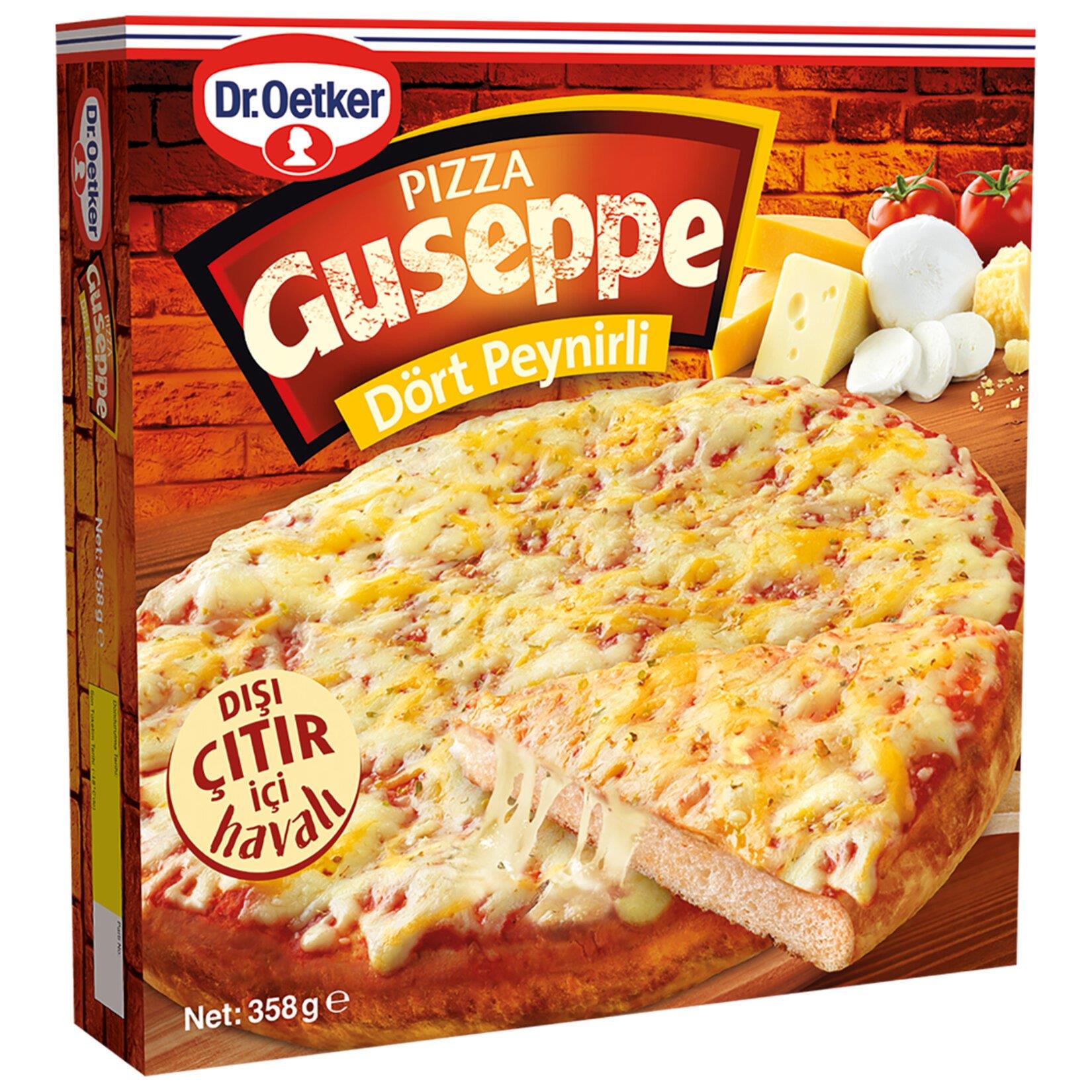 DR OETKER PIZZA GUSSEPPE 4 PEYNIRLI 358 GR 1*6