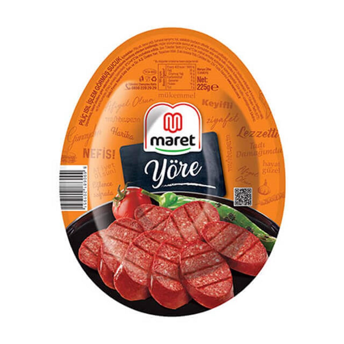 MARET YÖRE KANGAL SUCUK 225 GR(PILIÇ)