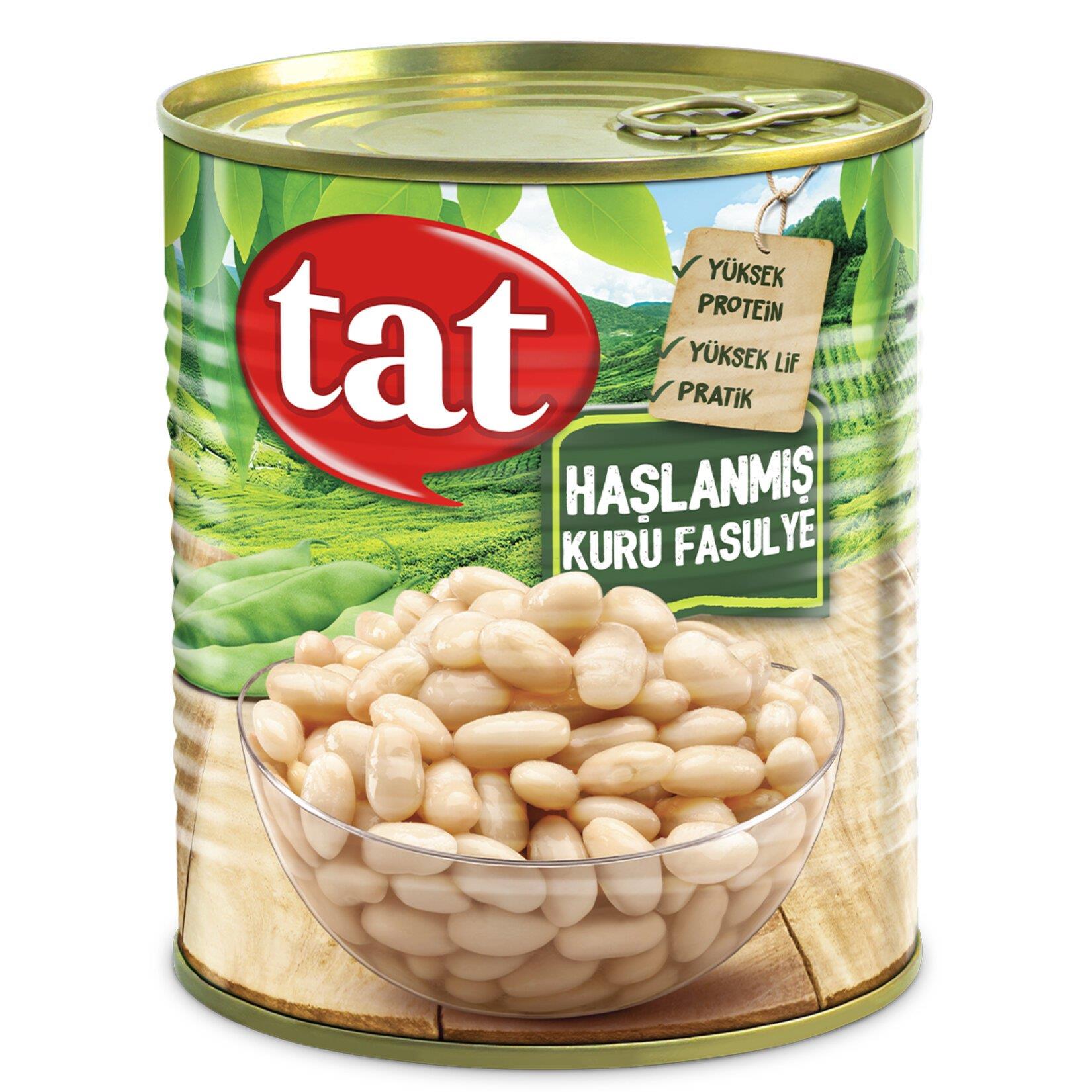Tat Haşlanmış Kuru Fasulye 800 Gr