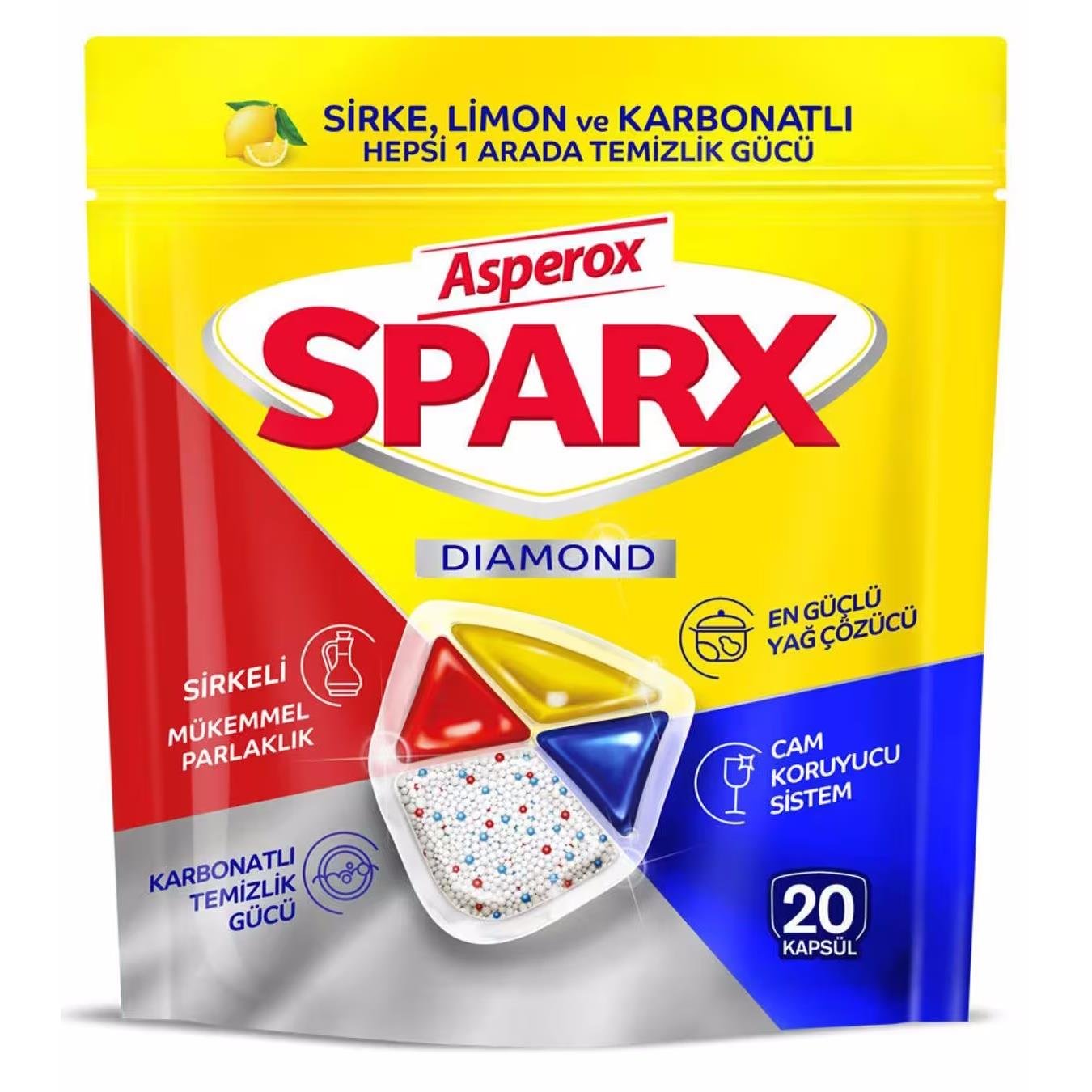 ASPEROX SPARKX DIAM.BUL MAK KAPS 20 Lİ