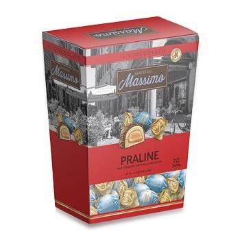 MASSIMO PRALINE MILKY FONDANT MILK CHOCO 300 GR