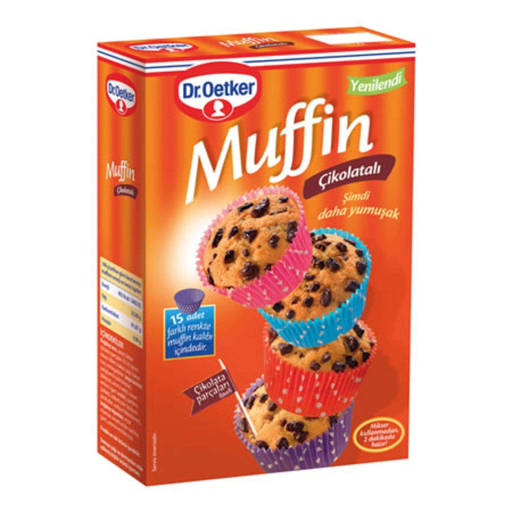 DR OETKER MUFFIN ÇIKOLATALI 345 GR*8