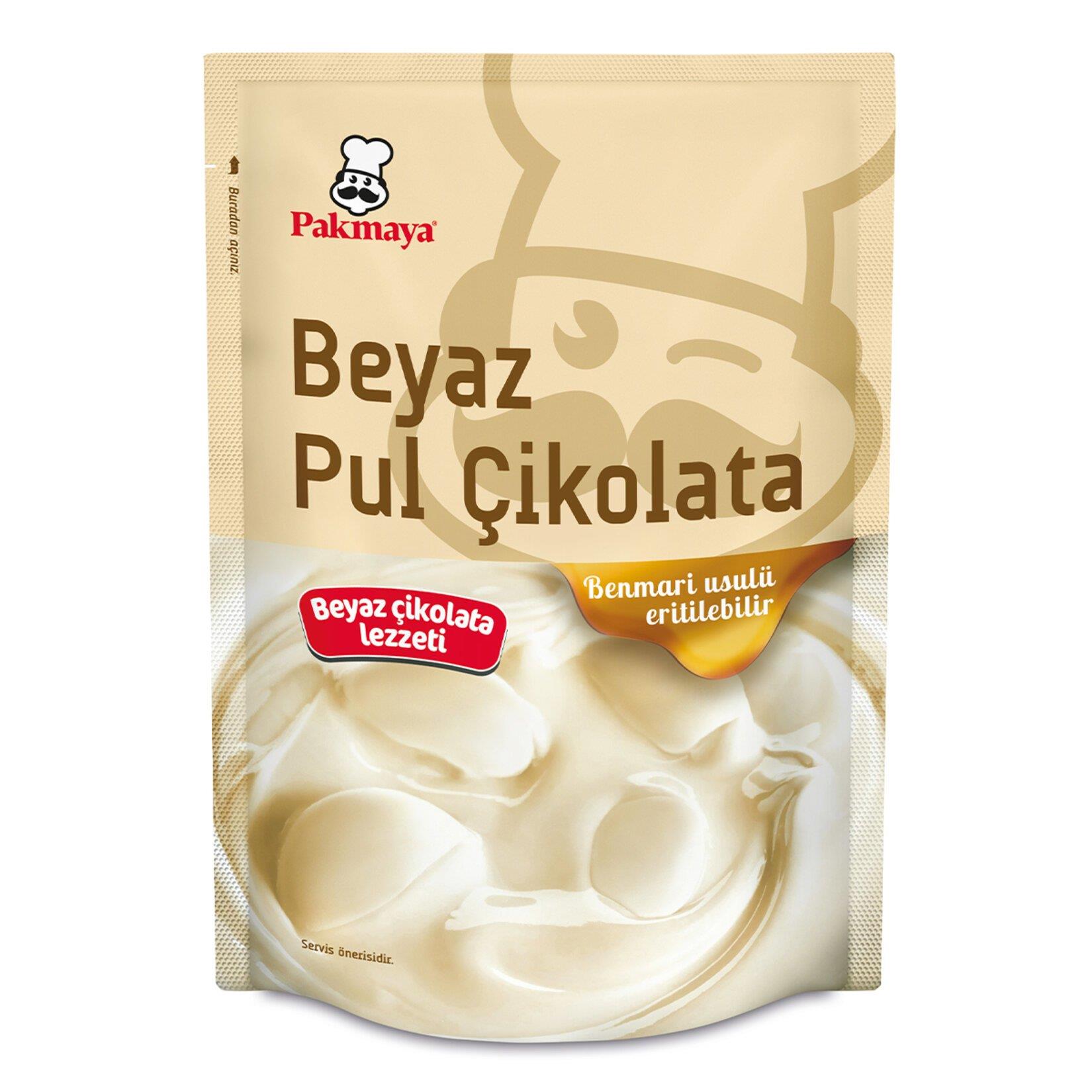 PAKMAYA PUL BEYAZ ÇİKOLATA 100 GR KL 1*12