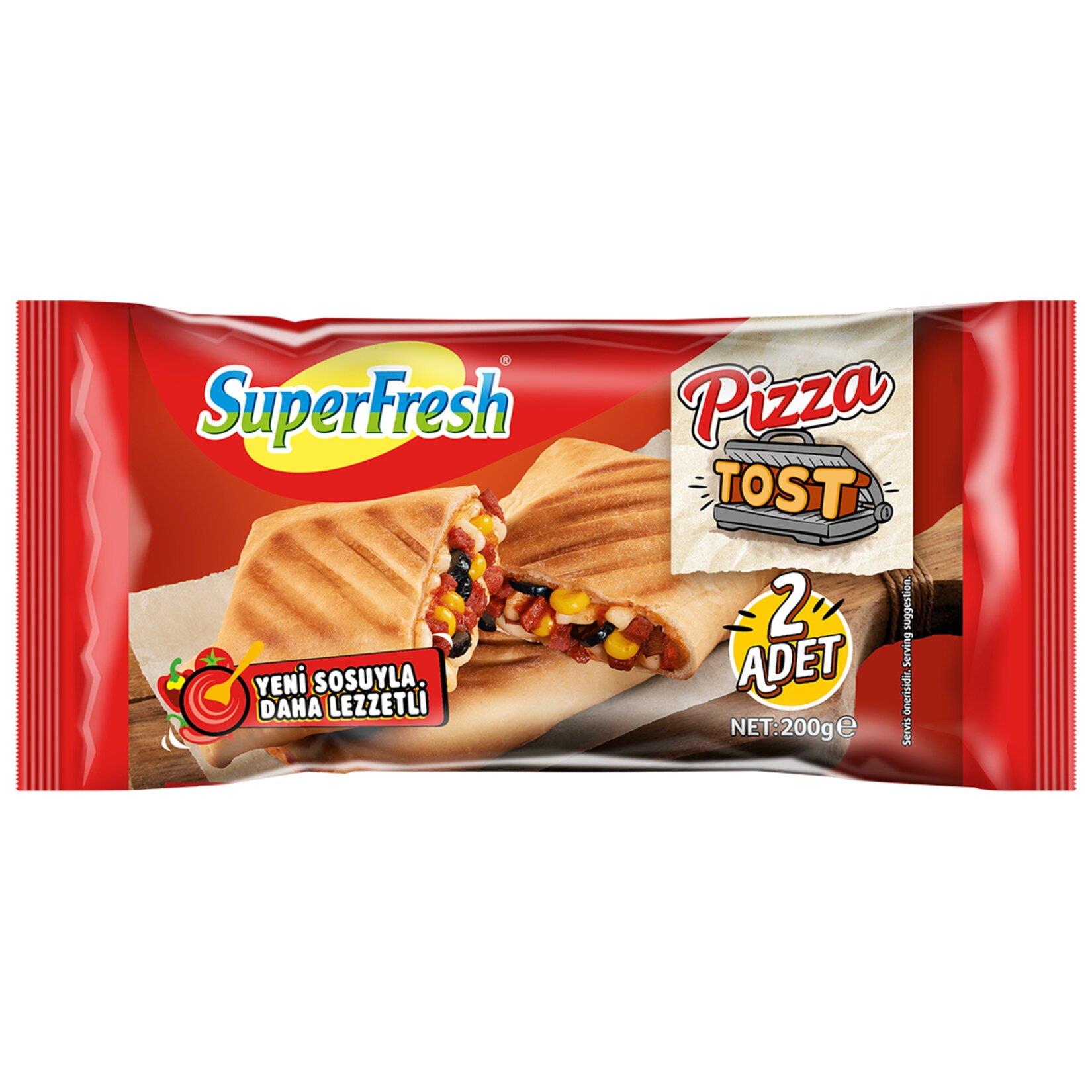 SÜPERFRESH PİZZA TOST KLASİK 200GR