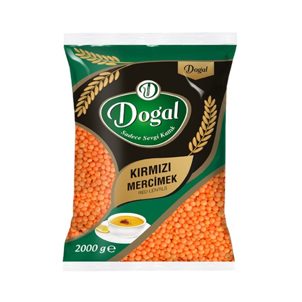 DOGAL ITHAL KIRMIZI MERCIMEK 2 KG*10