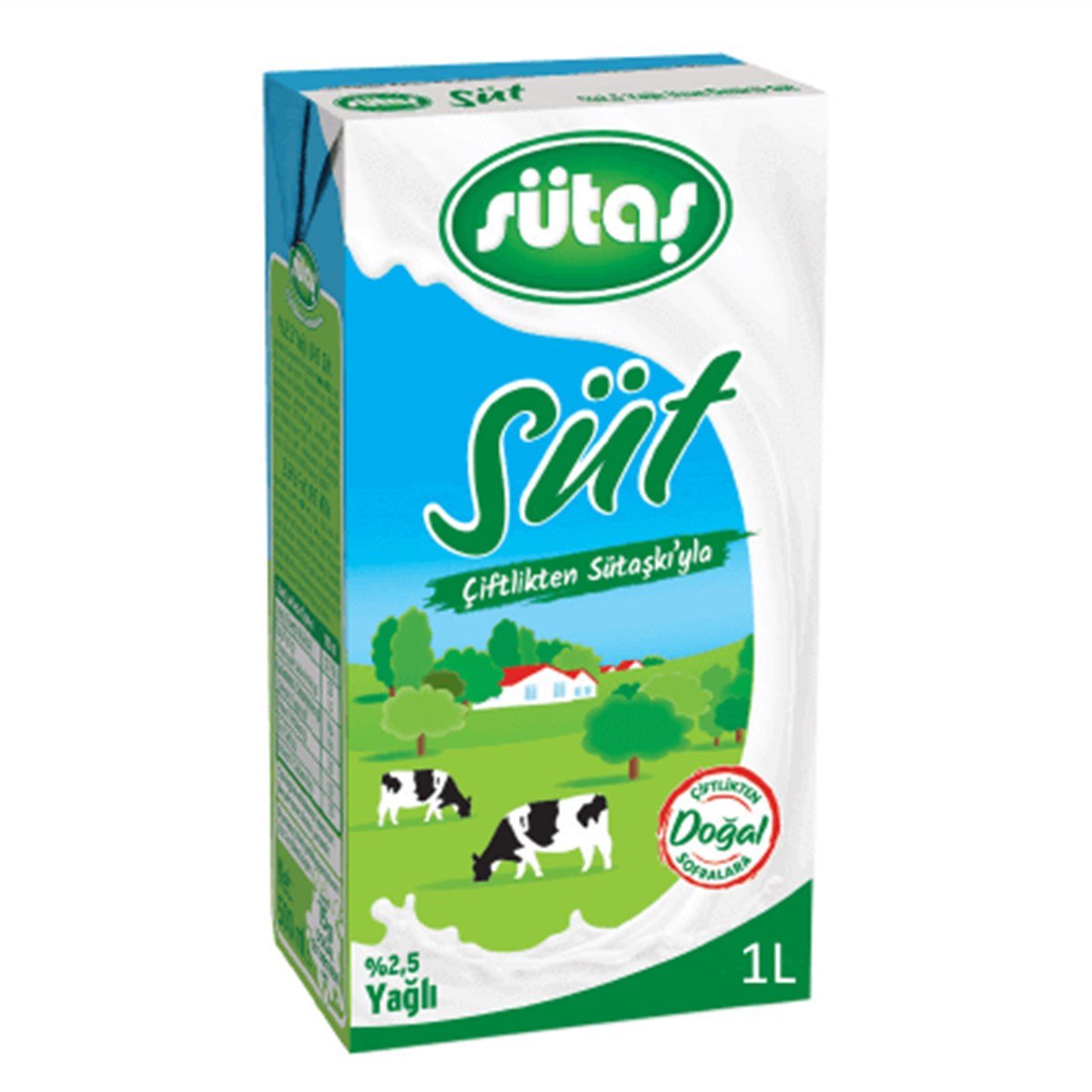 SÜTAS SÜT 1 LT TAM YAGLI UHT