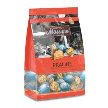 MASSIMO PRALINE MILKY FONDANT CHOCOLATE BAG 200 GR