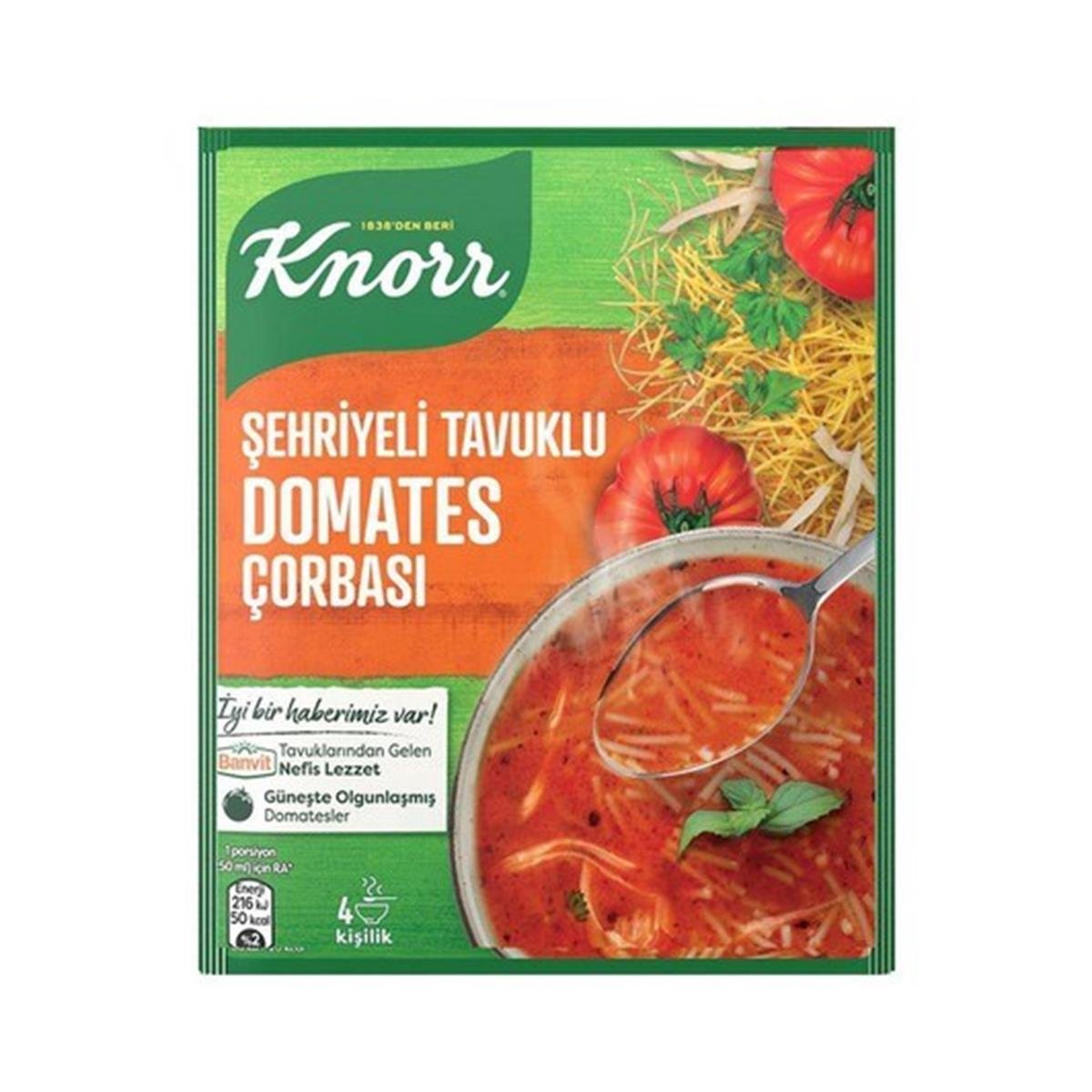 KNORR CLAS. ÇORBA SEHR.TAV.DOMATES 67 GR