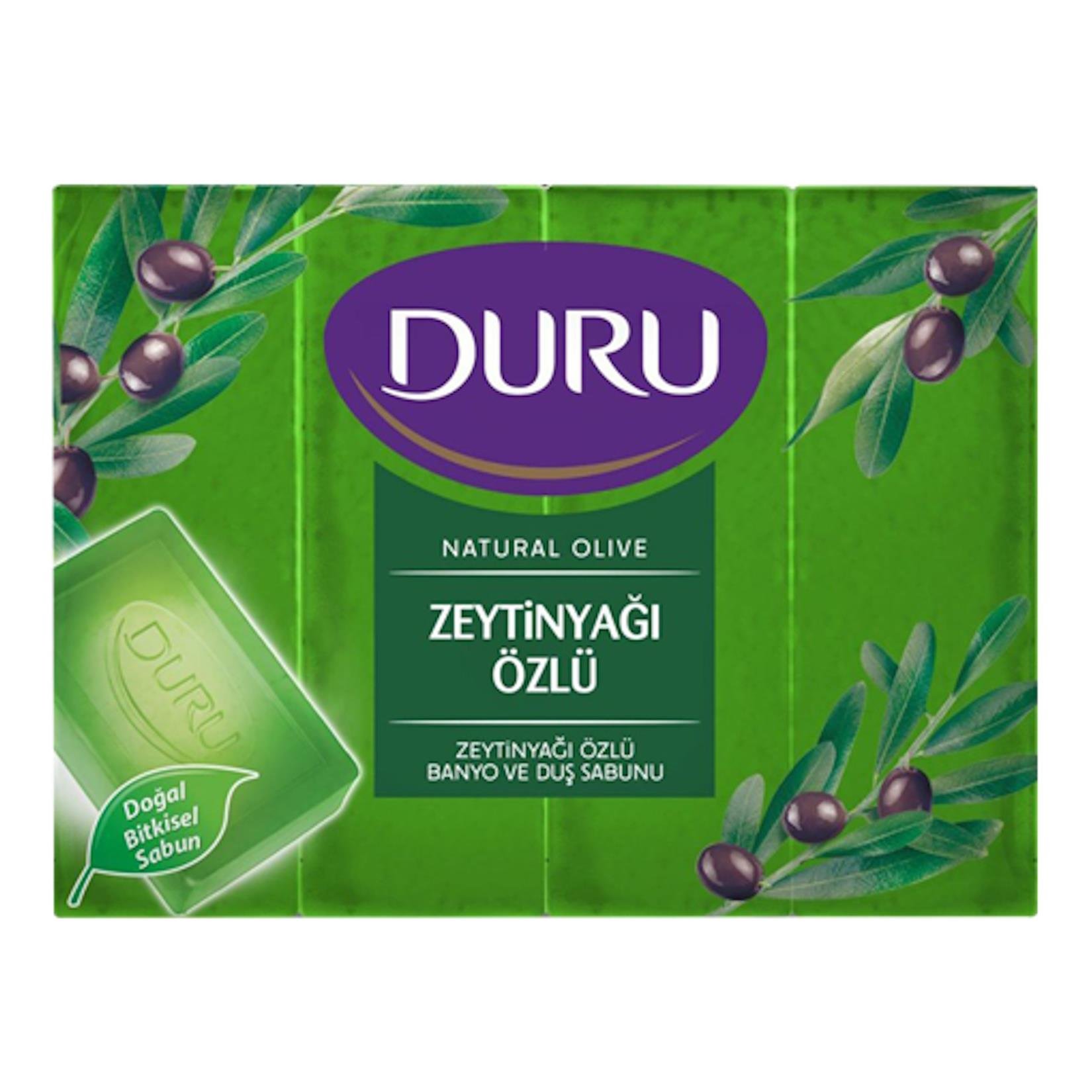 Duru Natural 4x150gr Zeytinyağ Özlü
