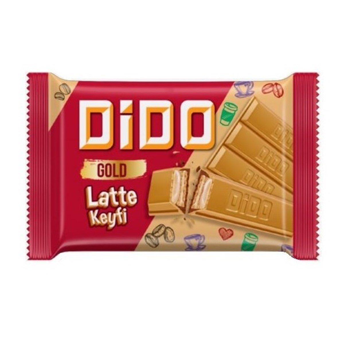 ÜLKER DIDO GOLD LATTE KEYFI 59 GR 1*12