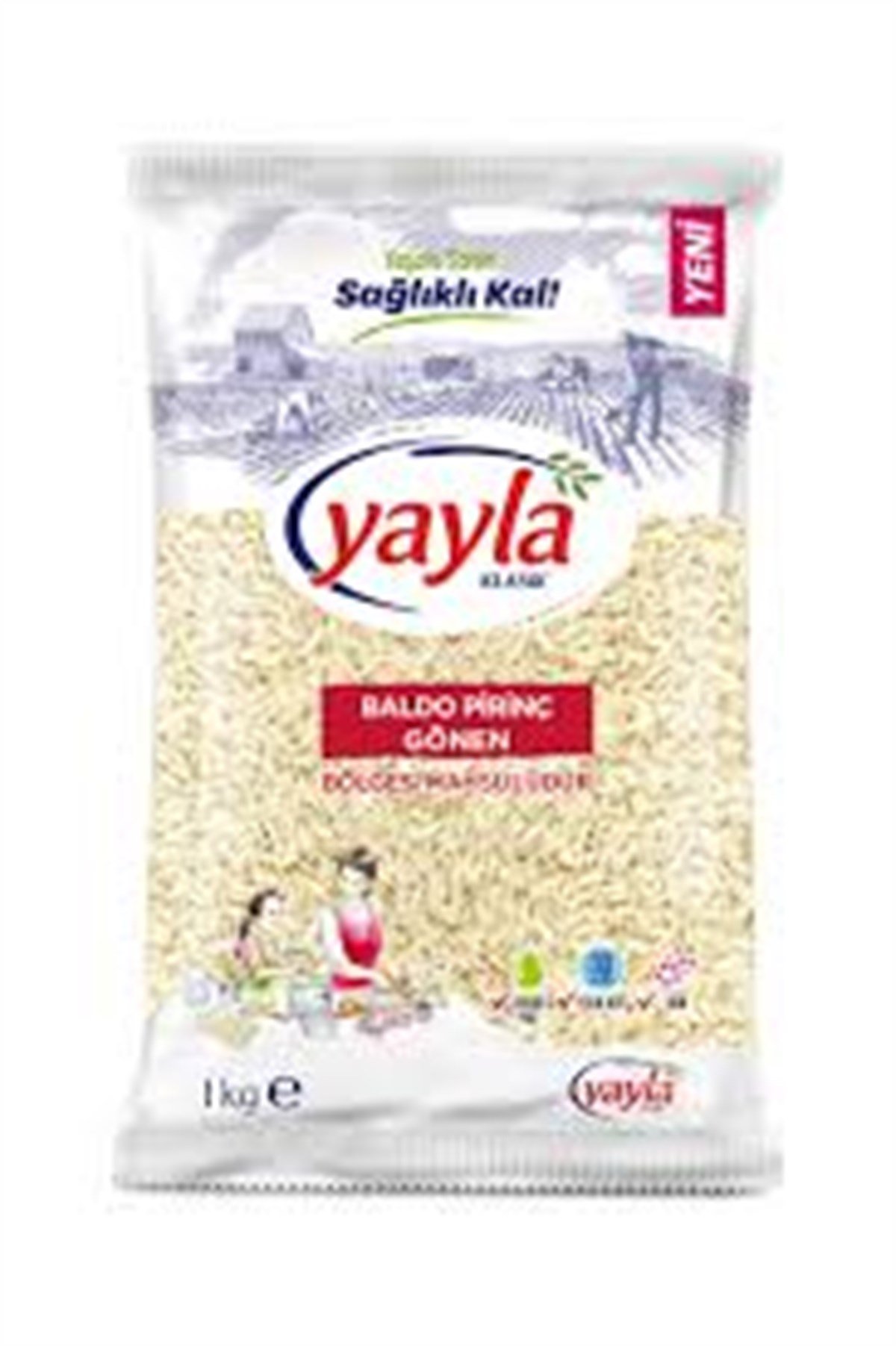YAYLA PIRINÇ 1 KG GÖNEN BALDO
