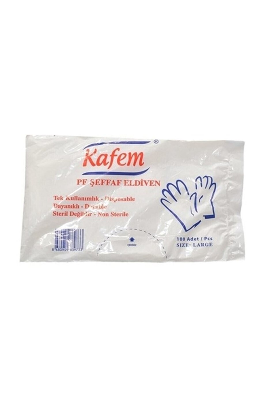 Aibor - KAFEM ŞEFFAF ELDİVEN 100LÜ