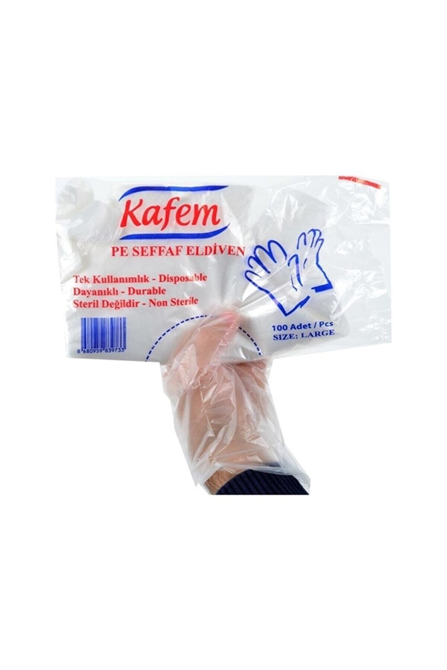 Aibor - KAFEM ŞEFFAF ELDİVEN 100LÜ