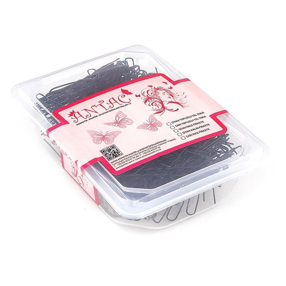 Antaç - ANTAÇ SİYAH KALIN TOPUZLU FİRKETE 200 GR