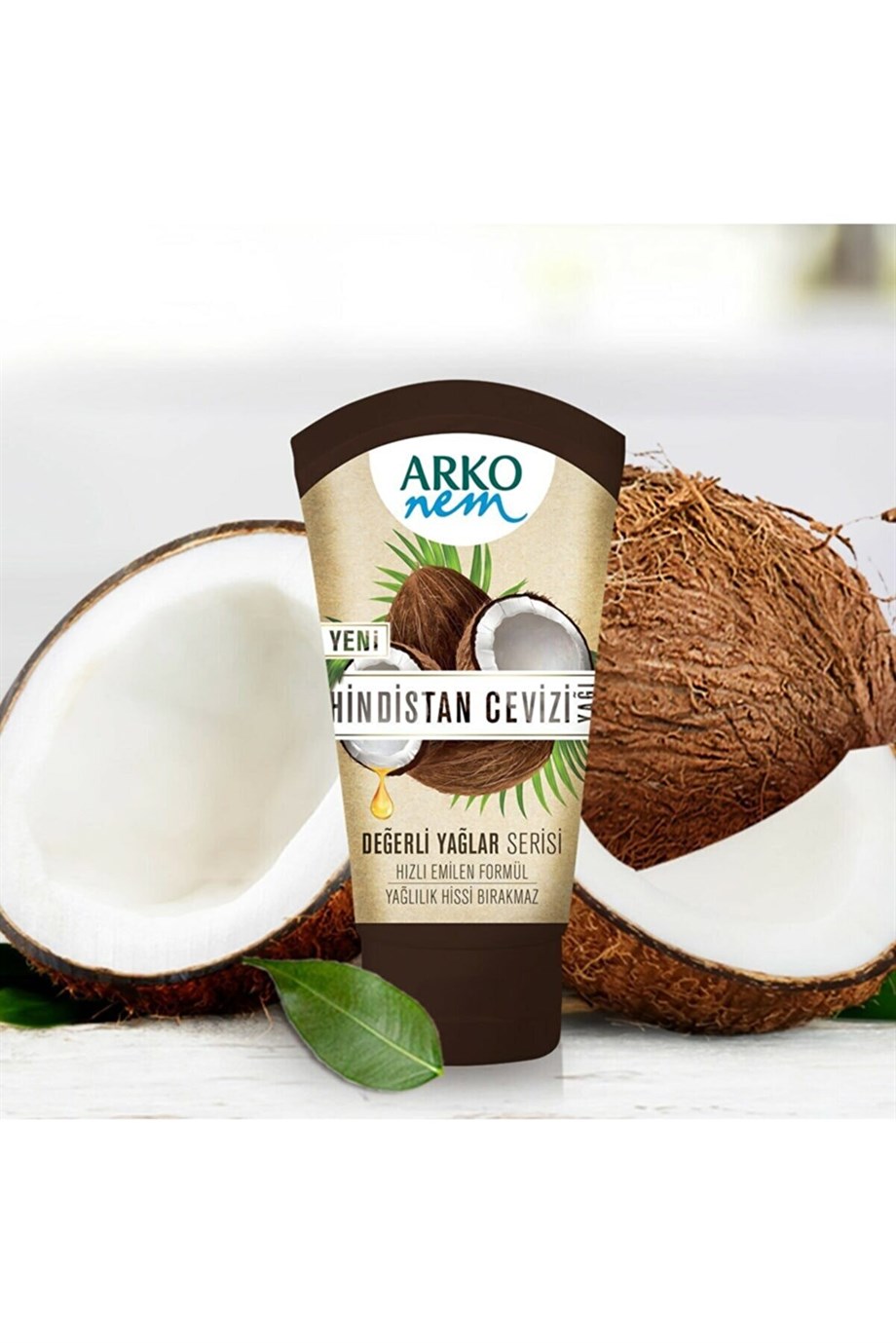 Arko Değerli Yağlar Hindistan Cevizi Nem Krem 60 Ml