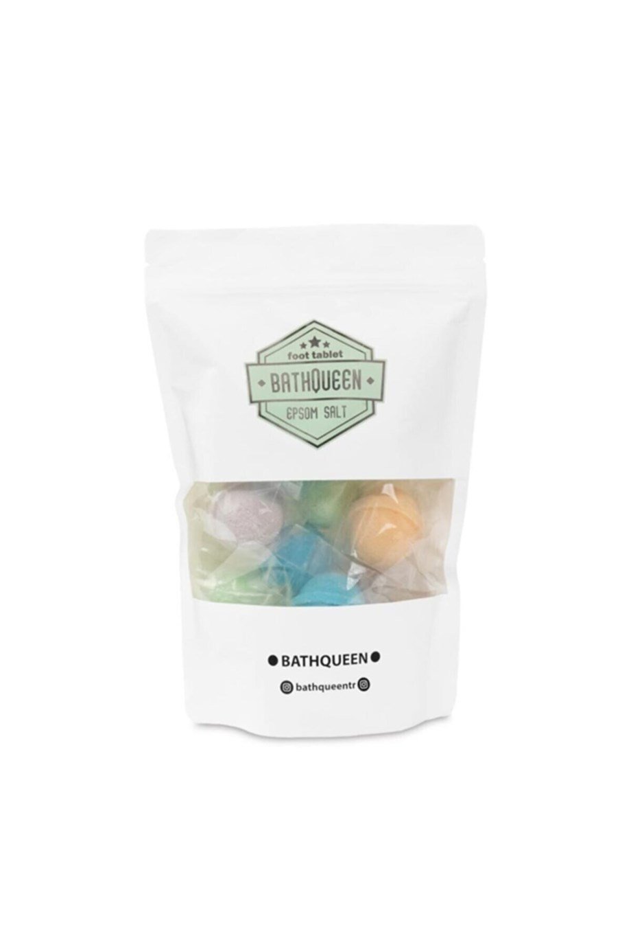 Bathqueen Bath Bomb Foot Tablet - 12x45gr BTH54