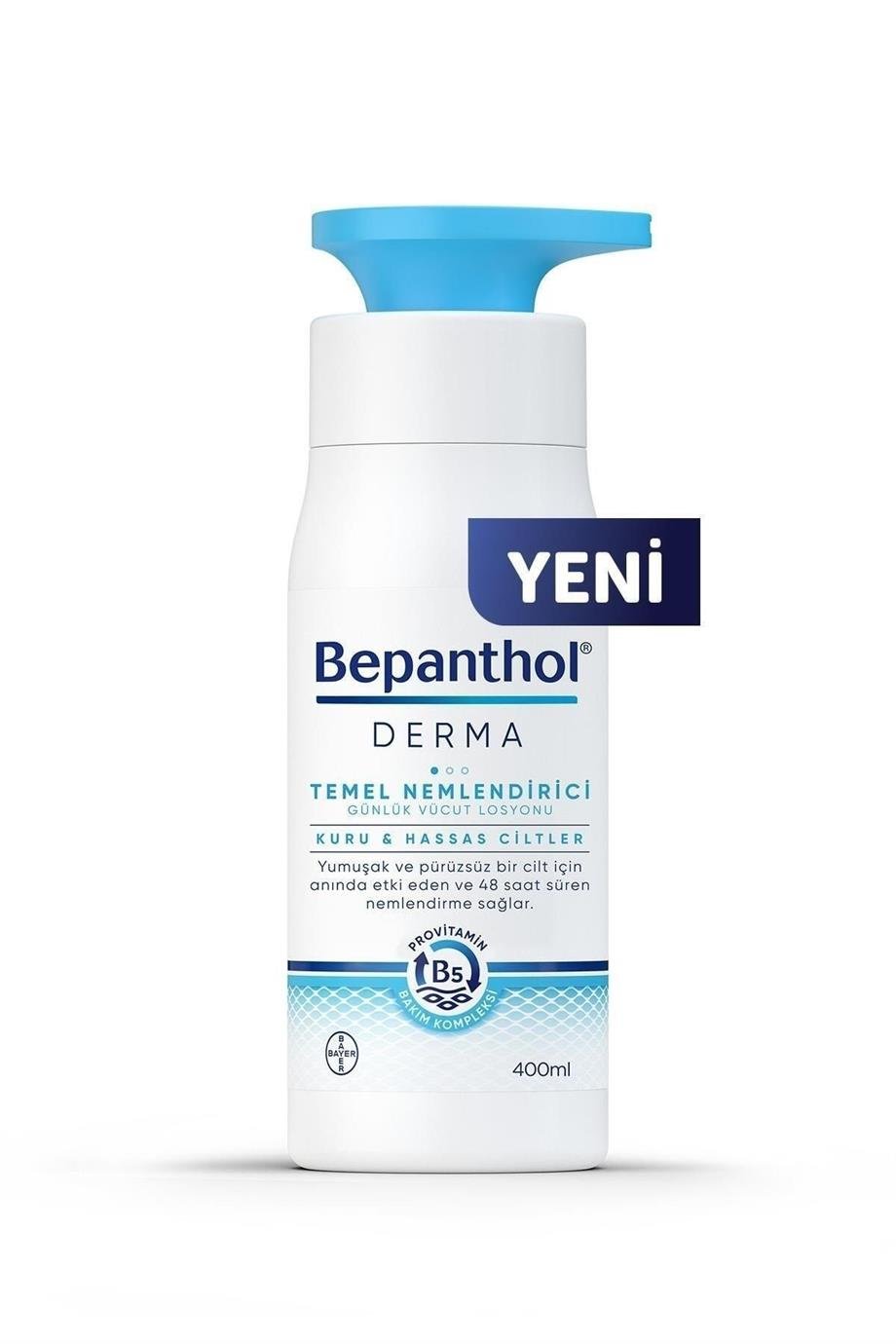 Bepanthol - Bepanthol Derma Temel Nemlendirici Günlük Vücut Losyonu 400 Ml