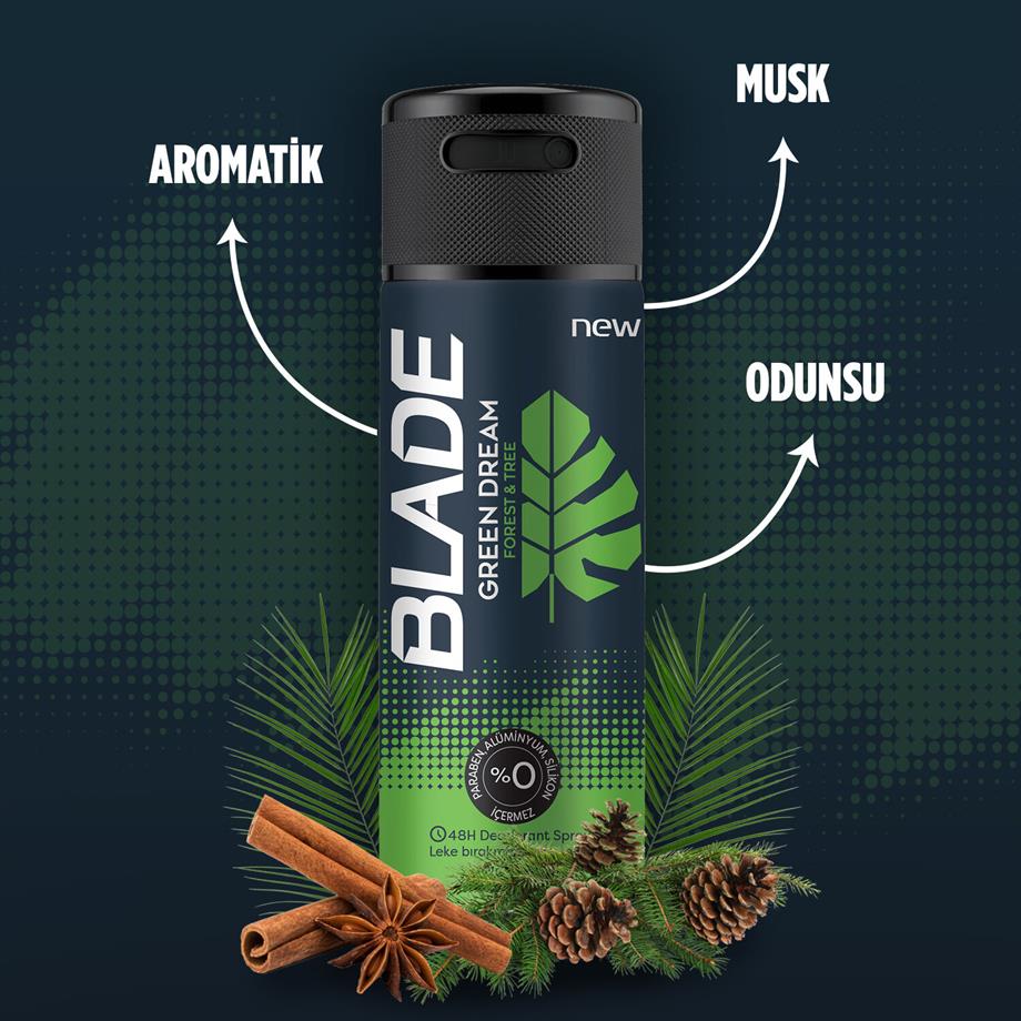 Blade - BLADE DEO GREEN DREAM 150 ML