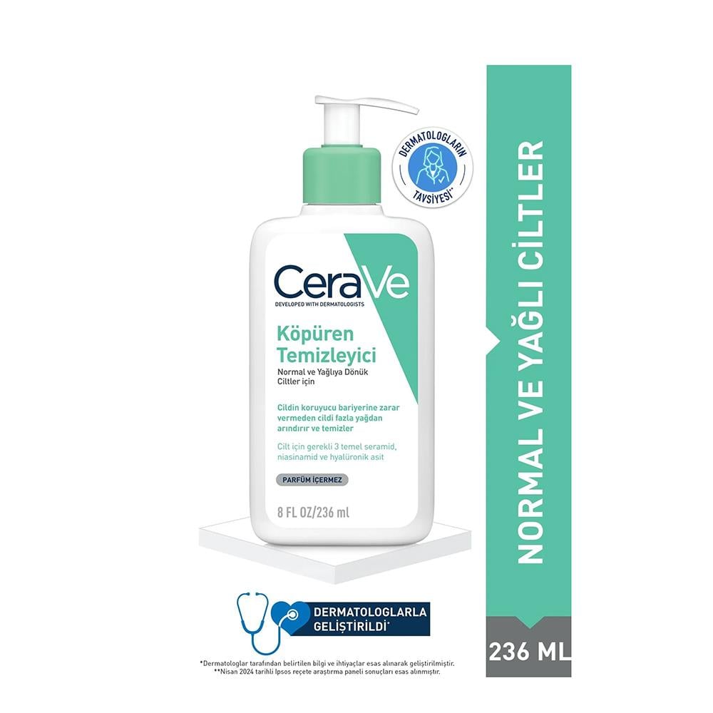Cerave - CeraVe Köpüren Yüz Temizleyici