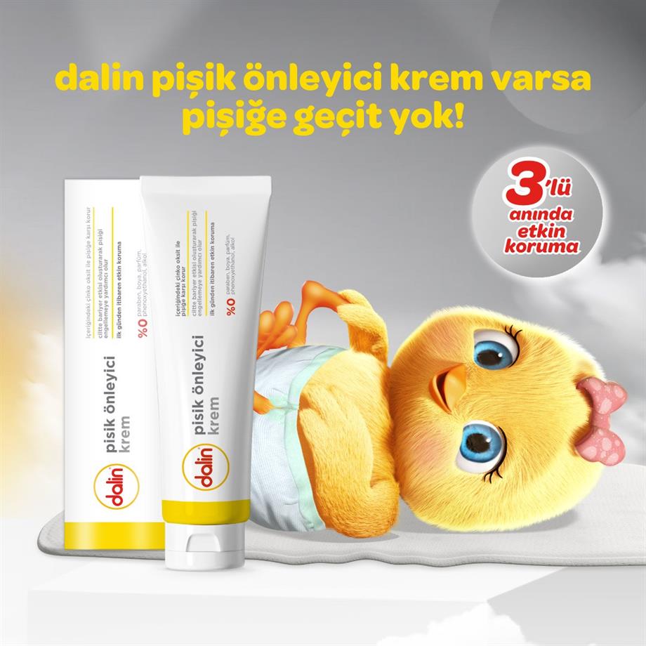 Dalin - DALİN BEBE PİŞİK KREMİ 30 ML