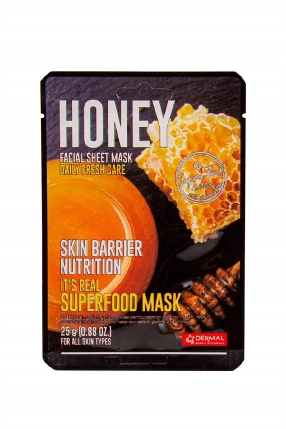 Dermal Honey Facial Sheet Maske
