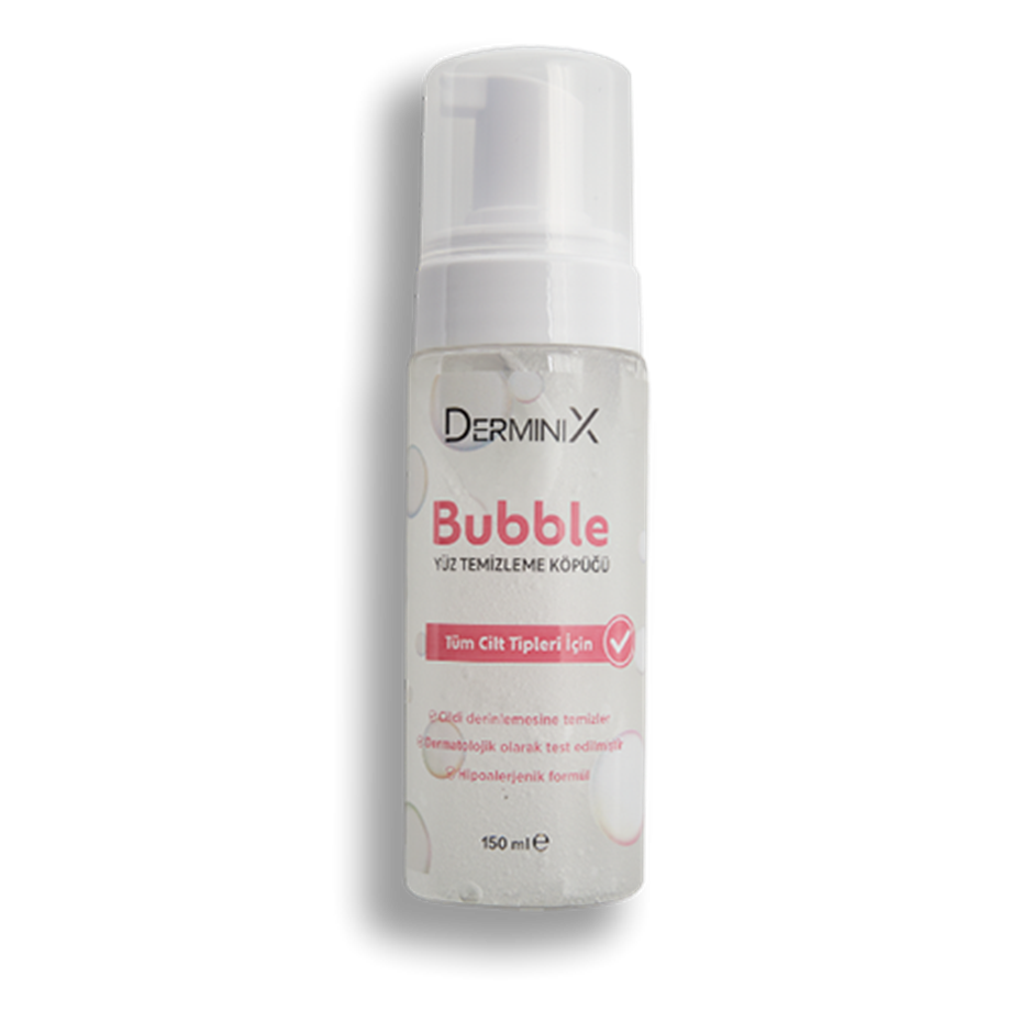 Derminix - DERMİNİX BUBBLE YÜZ TEMİZLEME KÖPÜĞÜ 150 ML