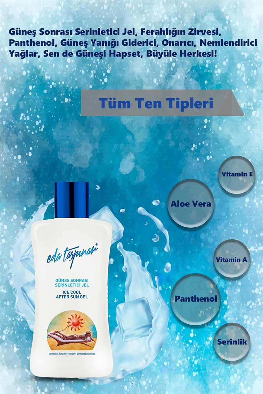 Eda Taşpınar - EDA TAŞPINAR 50ML GÜNEŞ SONRASI SERİNLETİCİ JEL