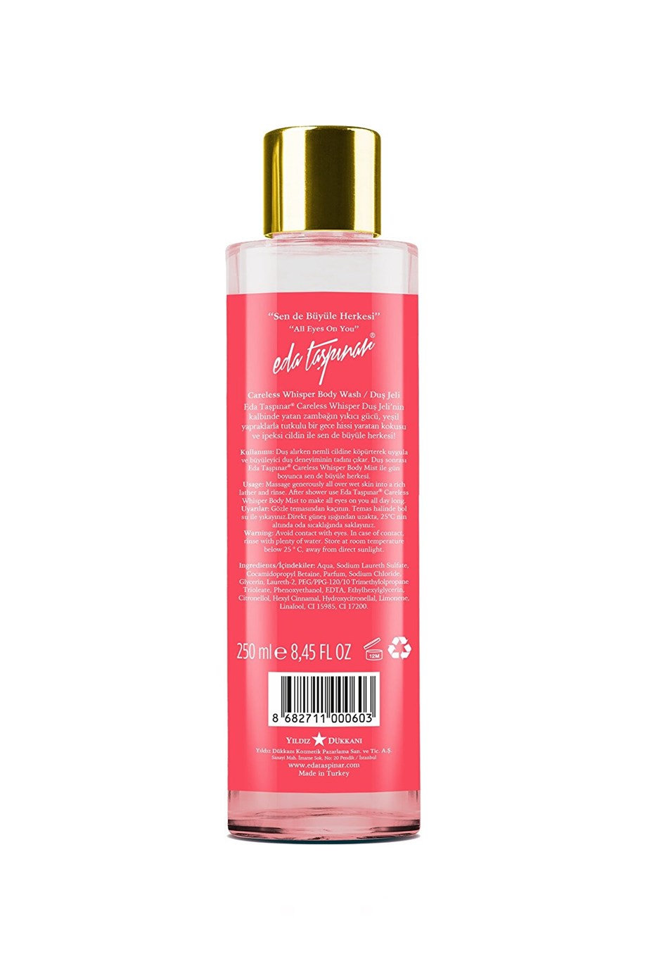 Eda Taşpınar Desert Rose Amber Body Wash 250 Ml