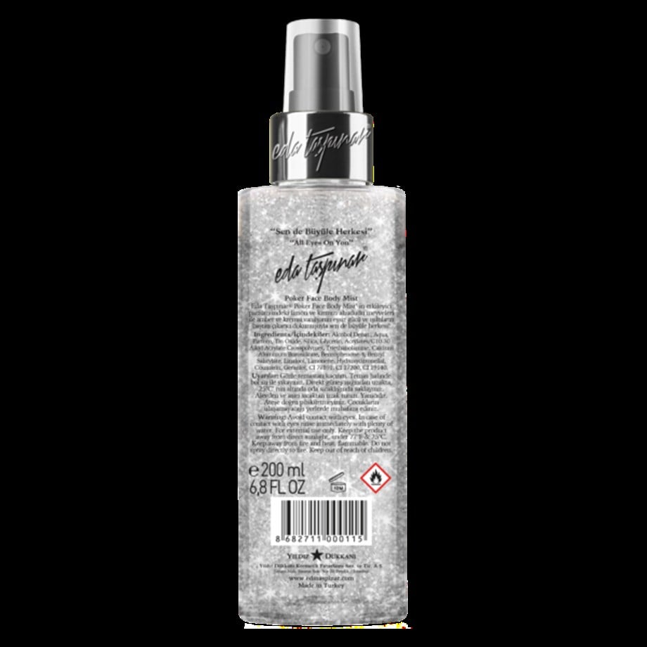 Eda Taşpınar Poker Face Shimmer Body Mist  200 Ml