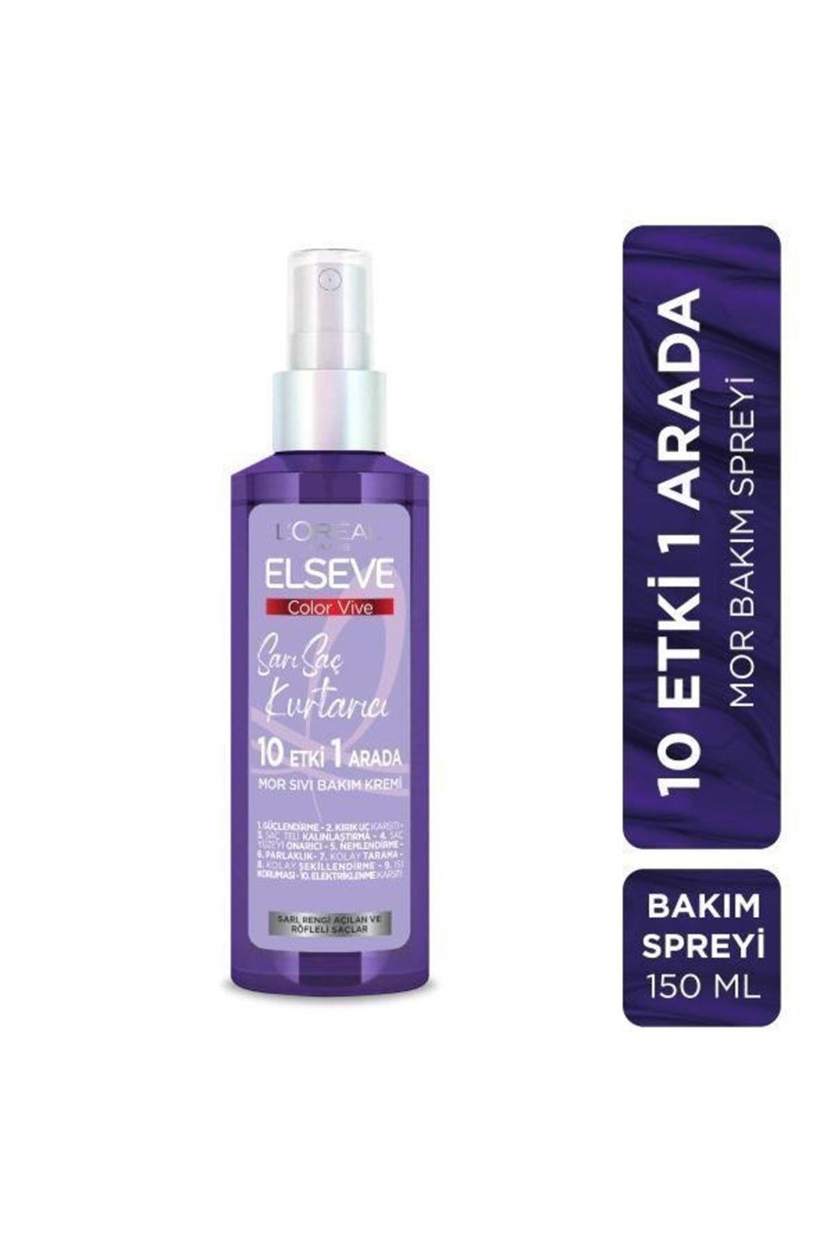 Elseve Turunculaşma Karşıtı Saç Spreyi 150 Ml