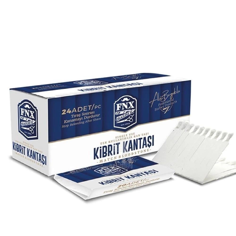 Fnx Barber - Fnx Barber Bıyıklı Kibrit Kantaşı 24'lü