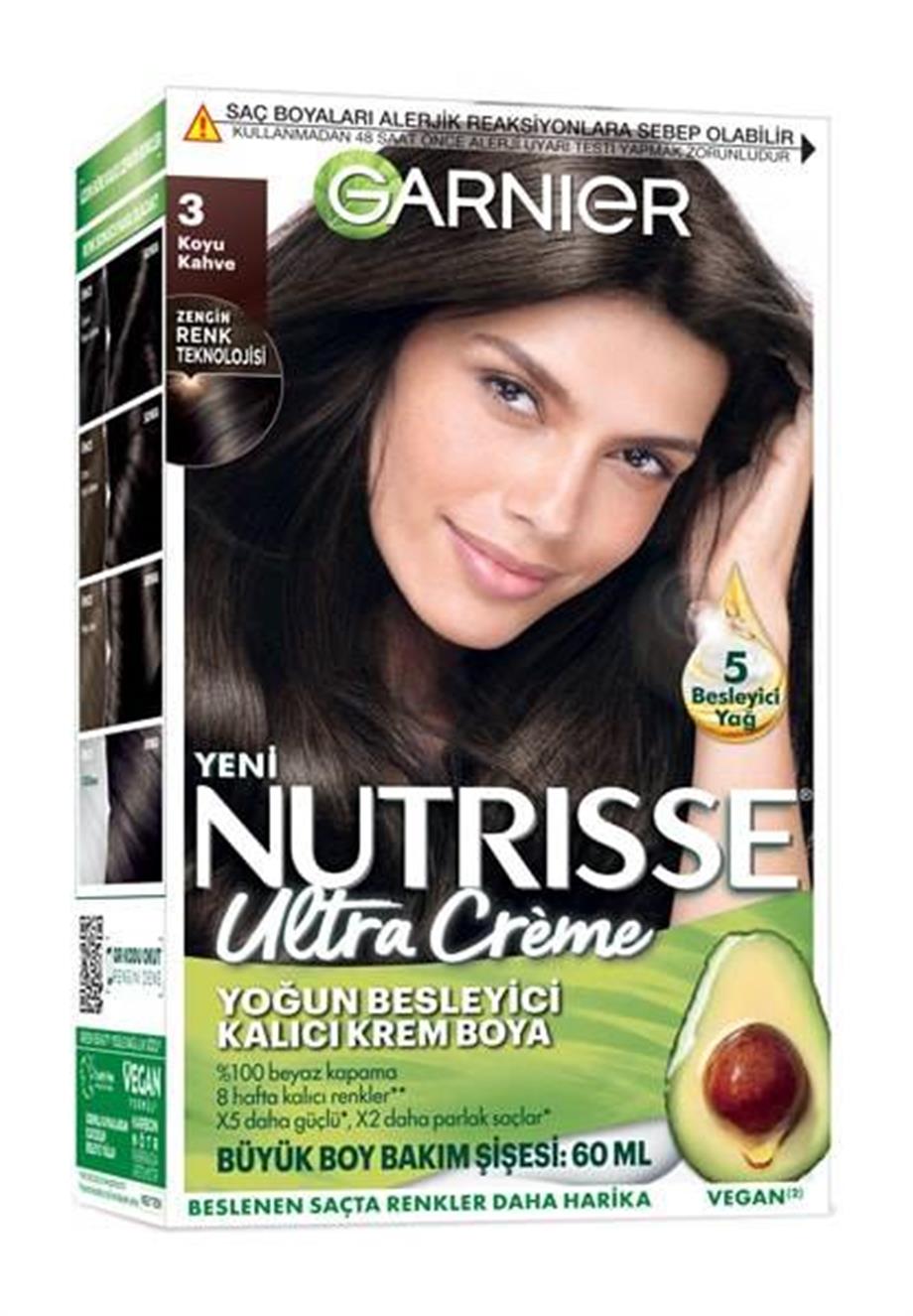 Garinier - Garnier Nutrisse Yoğun Besleyici Kalıcı Krem Saç Boyası