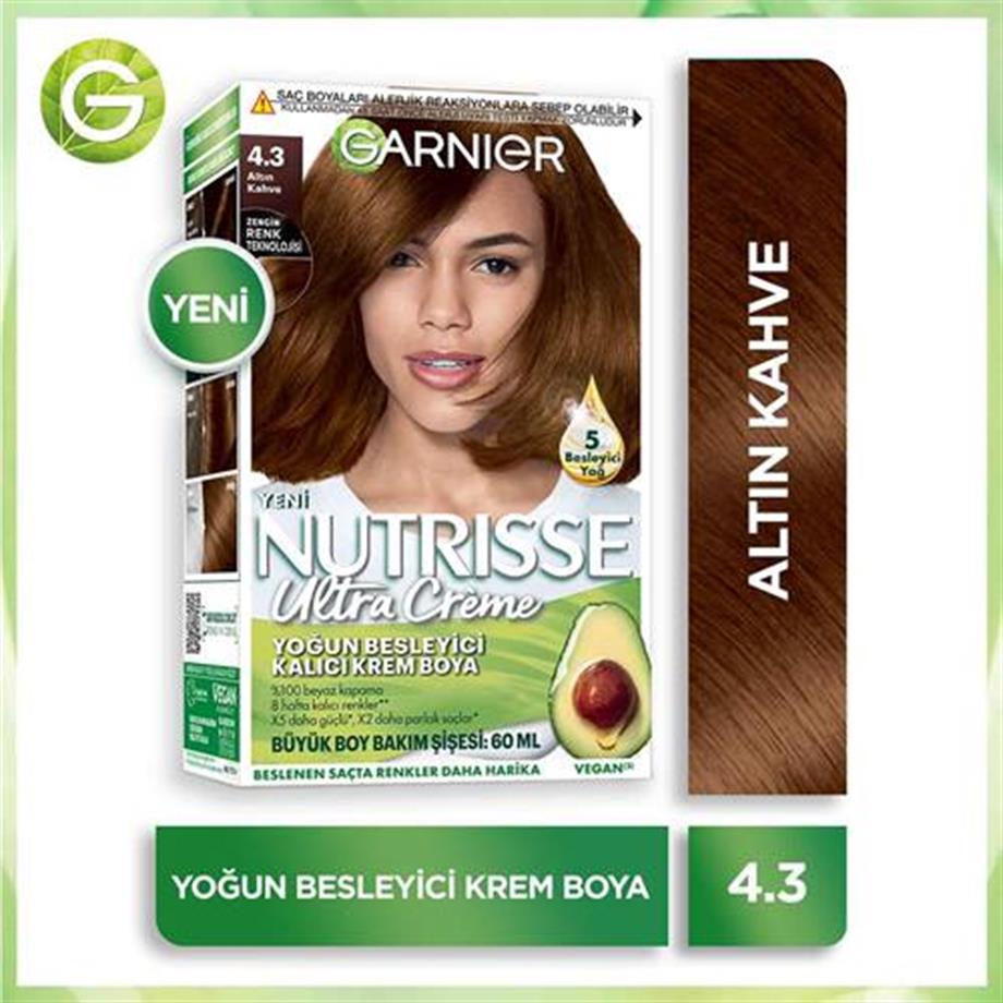 Garinier - Garnier Nutrisse Yoğun Besleyici Kalıcı Krem Saç Boyası