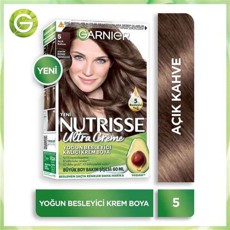 Garinier - Garnier Nutrisse Yoğun Besleyici Kalıcı Krem Saç Boyası