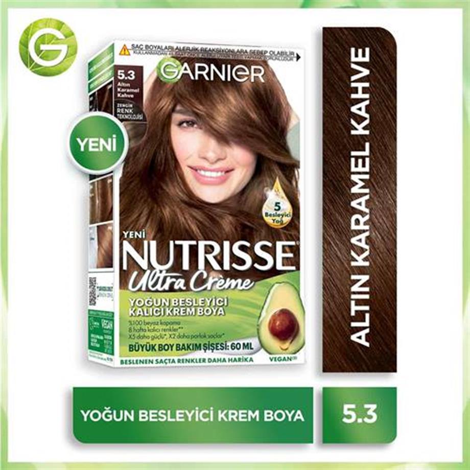 Garinier - Garnier Nutrisse Yoğun Besleyici Kalıcı Krem Saç Boyası