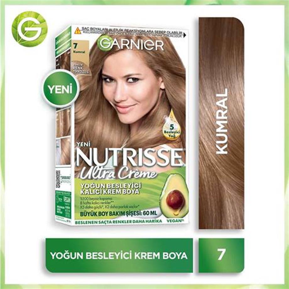 Garinier - Garnier Nutrisse Yoğun Besleyici Kalıcı Krem Saç Boyası