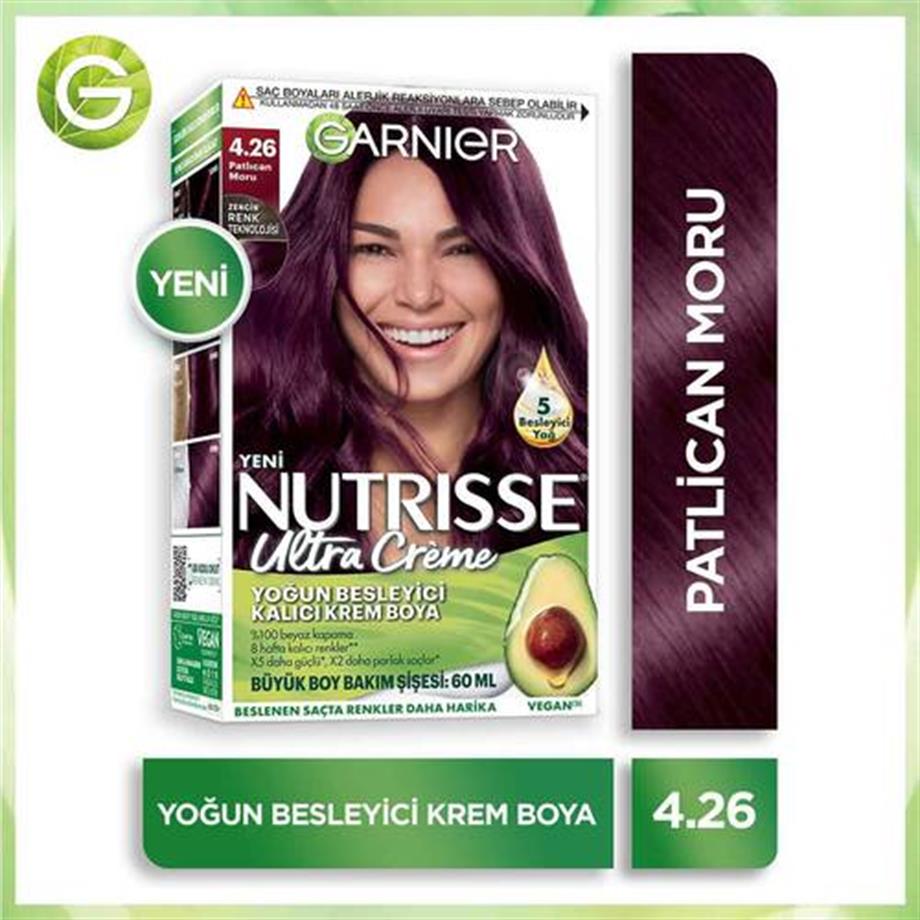Garinier - Garnier Nutrisse Yoğun Besleyici Kalıcı Krem Saç Boyası