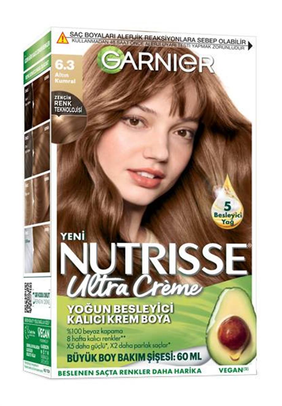 Garinier - Garnier Nutrisse Yoğun Besleyici Kalıcı Krem Saç Boyası