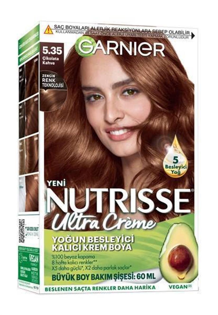 Garinier - Garnier Nutrisse Yoğun Besleyici Kalıcı Krem Saç Boyası