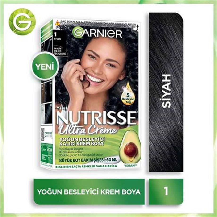 Garinier - Garnier Nutrisse Yoğun Besleyici Kalıcı Krem Saç Boyası