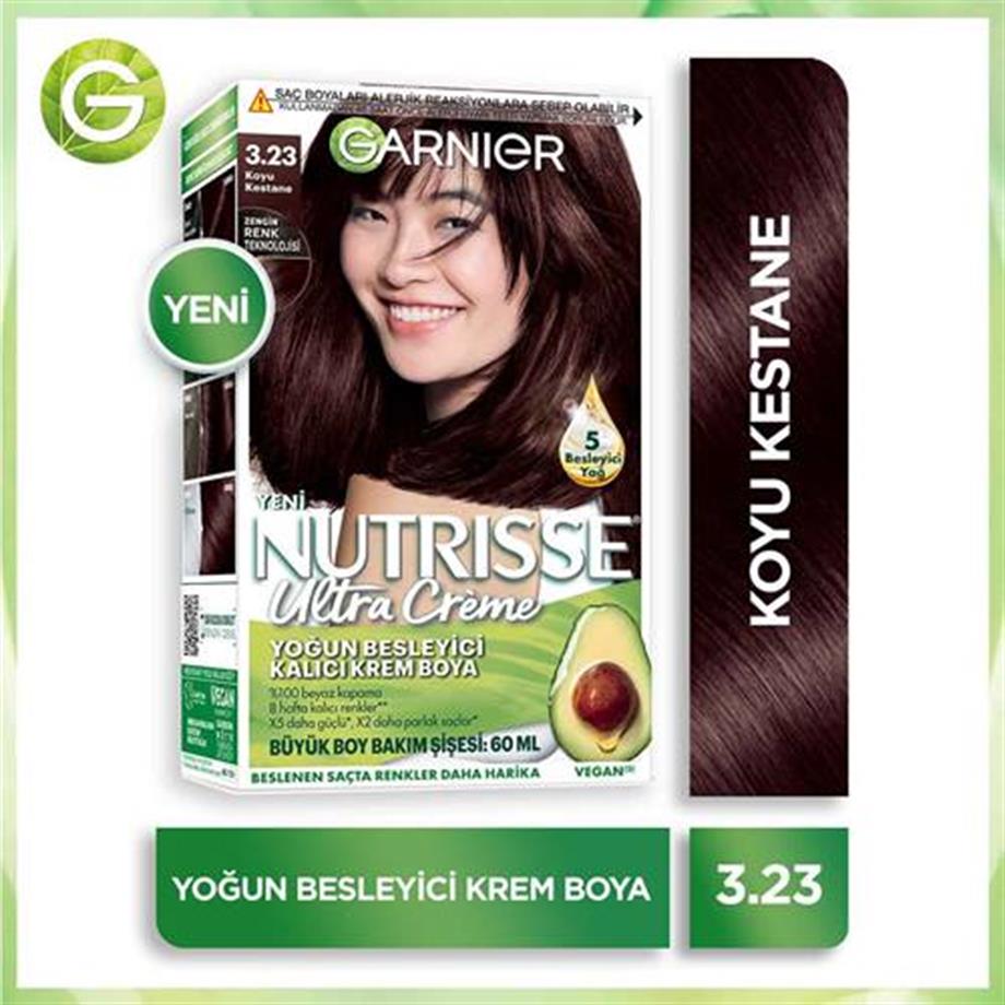 Garinier - Garnier Nutrisse Yoğun Besleyici Kalıcı Krem Saç Boyası