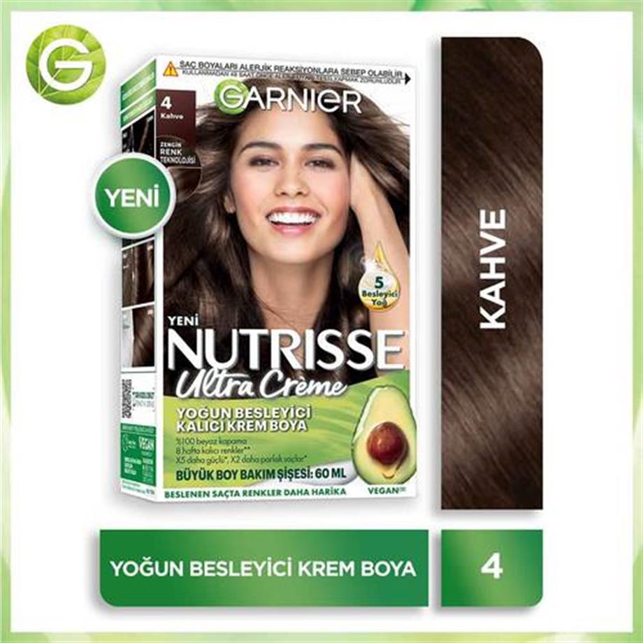 Garinier - Garnier Nutrisse Yoğun Besleyici Kalıcı Krem Saç Boyası