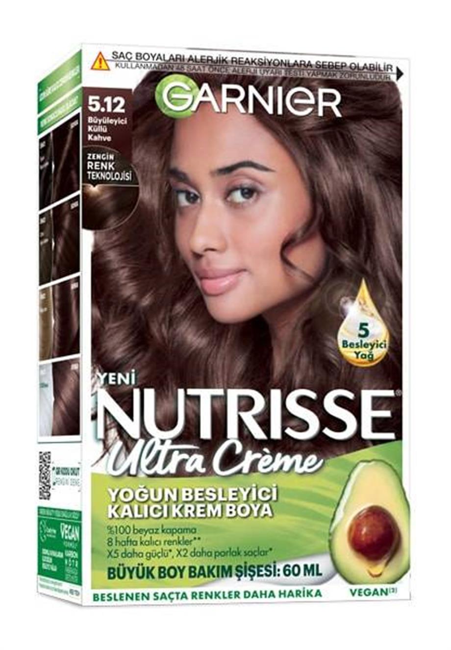 Garinier - Garnier Nutrisse Yoğun Besleyici Kalıcı Krem Saç Boyası