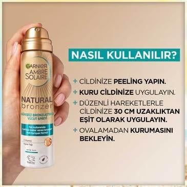 Garnier - GARNIER Ambre Solaire Güneşsiz Bronzluk Sprey